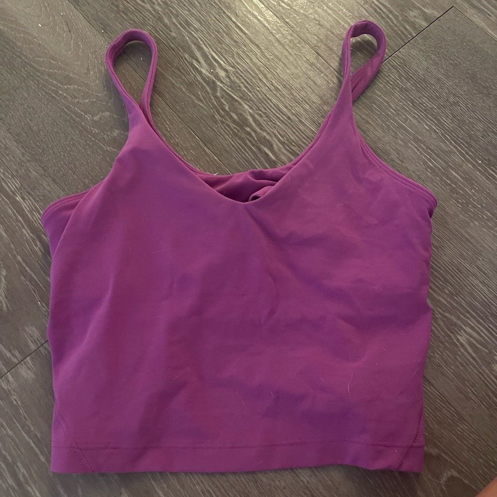 Purple Lululemon tank 8
